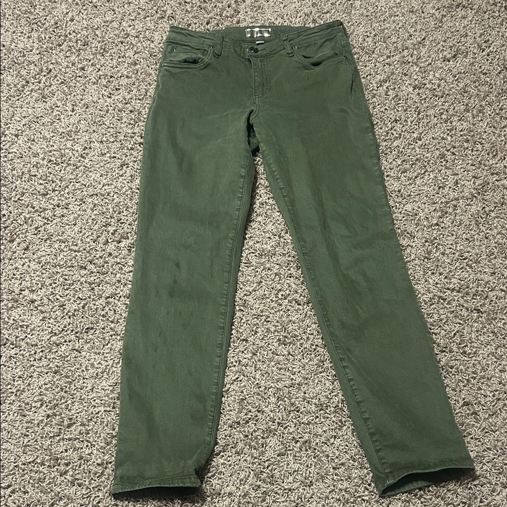 Kut from kloth Women's Green Jeans